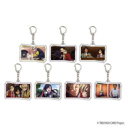 『HIGH CARD』アクリルキーホルダー 01/BOX(全7種)(場面写イラスト)